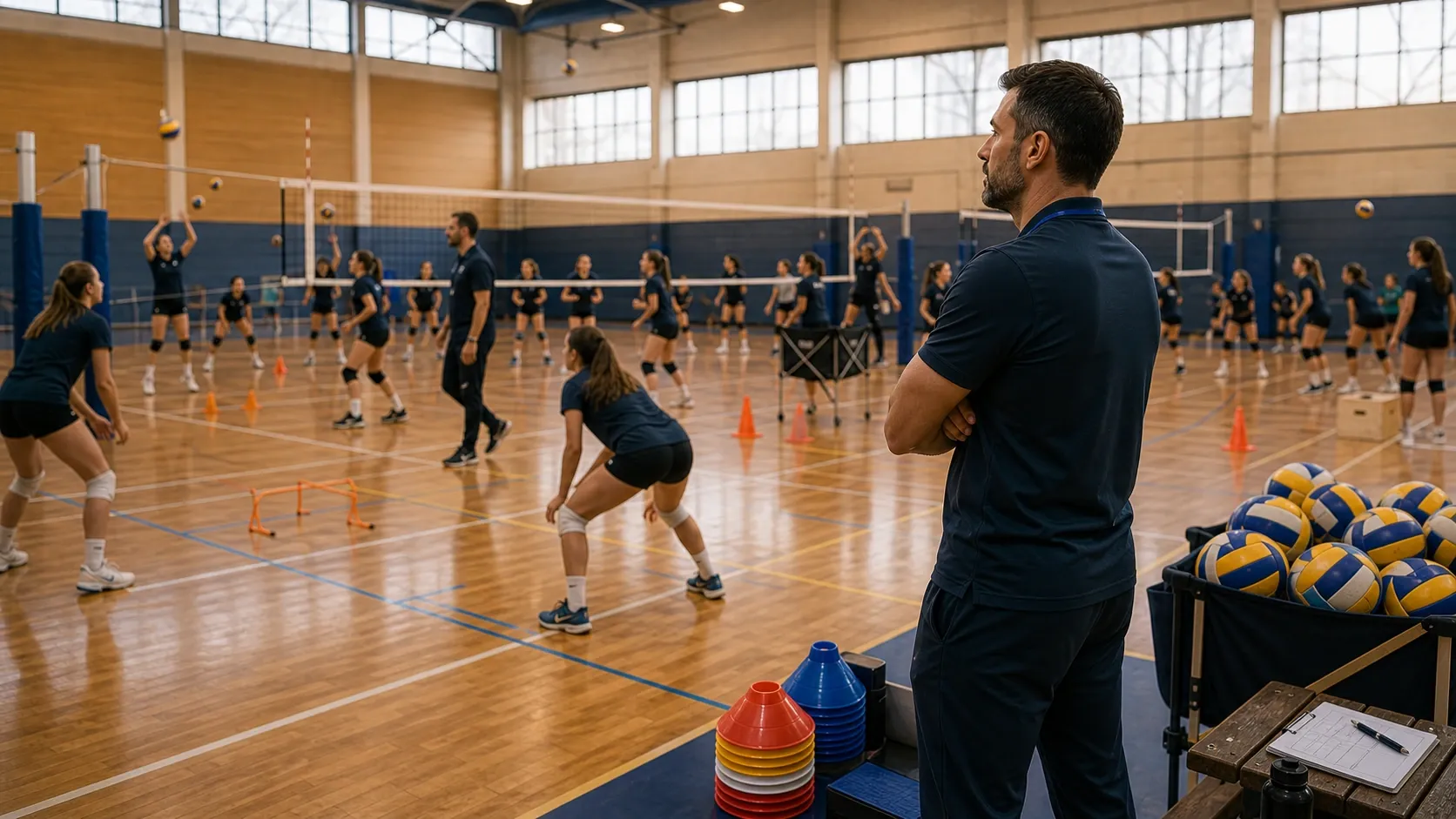 Construir una Escuela de Voleibol
